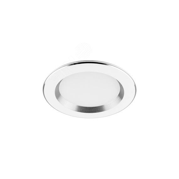 Светильник светодиодный ДВО-7w 4000K 560Лм белый FERON AL615