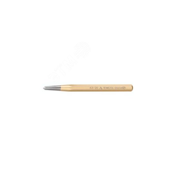 Кернер DIN 7250, 4 мм, 10 x 120 мм, 8-гранный профиль Rennsteig RE-4301200