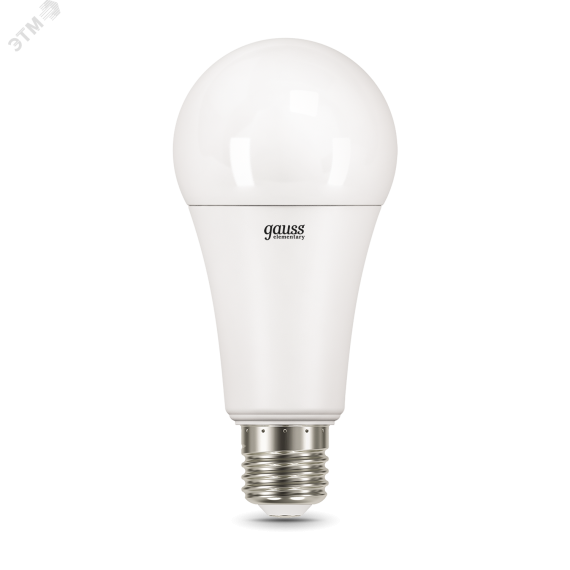 Лампа светодиодная LED 25 Вт 2150 лм 6500К AC180-240В E27 А70 (груша) холодная Elementary Gauss 73235
