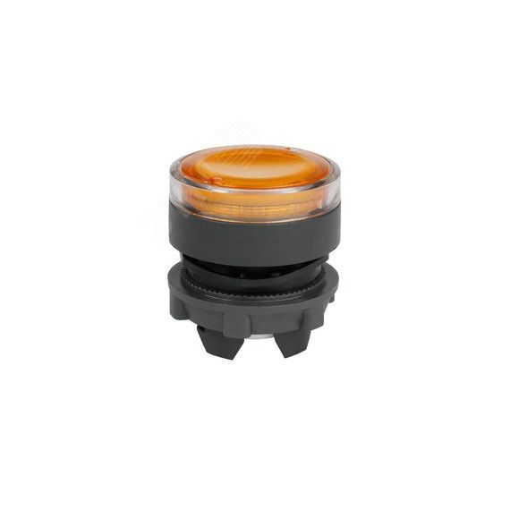Головка кнопки OptiSignal D22 A5-PL-5 с подсветкой желтая пластик ZB5AW353 КЭАЗ 332308