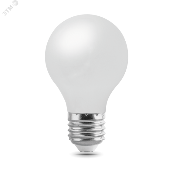 Лампа светодиодная филаментная LED 10 Вт 820 лм 2700К AC185-265В E27 А60 (груша) теплая матовая колба диммируемая Black Filament Gauss Gauss 102202110-D