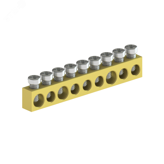 Шина нулевая OptiBox P-KSN-1-3-6x9-21 (1упак/10шт) КЭАЗ 303707