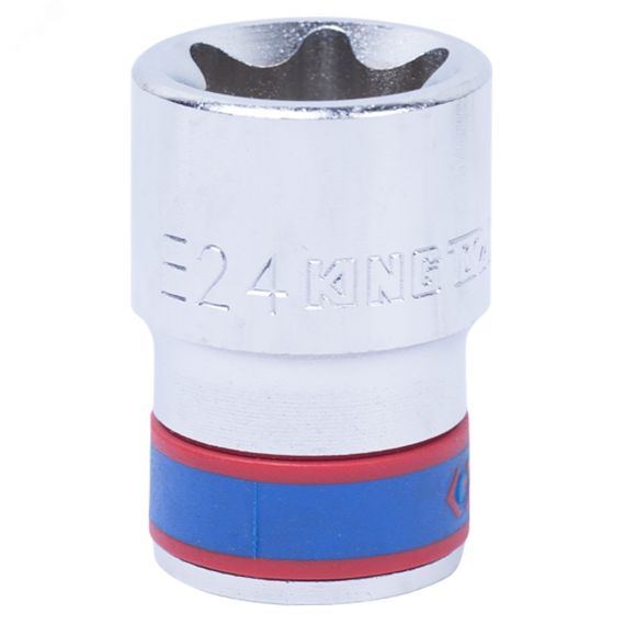 Головка торцевая TORX Е-стандарт 1/2', E24, L = 39 мм King Tony 437524M