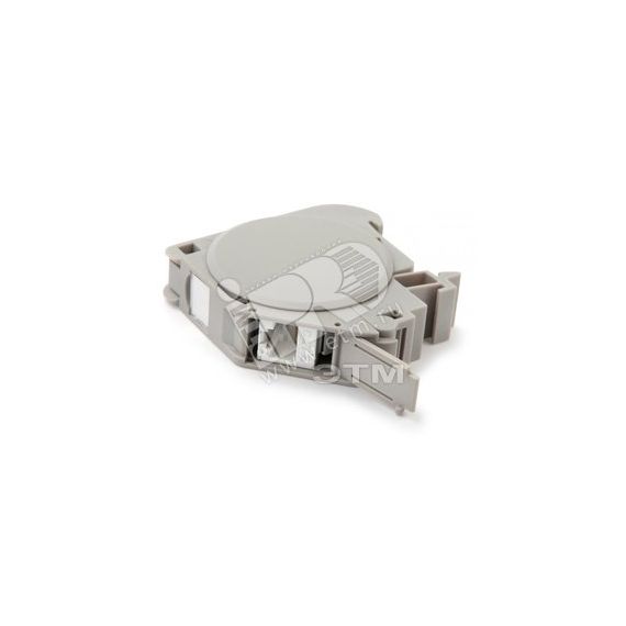 Крепление для Keystone Jack на DIN-рейку в распределительные щиты для промышленных решений с 2-мя боковыми крышками ширина 21мм Hyperline 237925