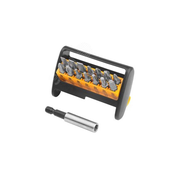 Набор вставок (бит) 1/4'', PH, PN, Torx, 15 предметов Tolsen TT20365