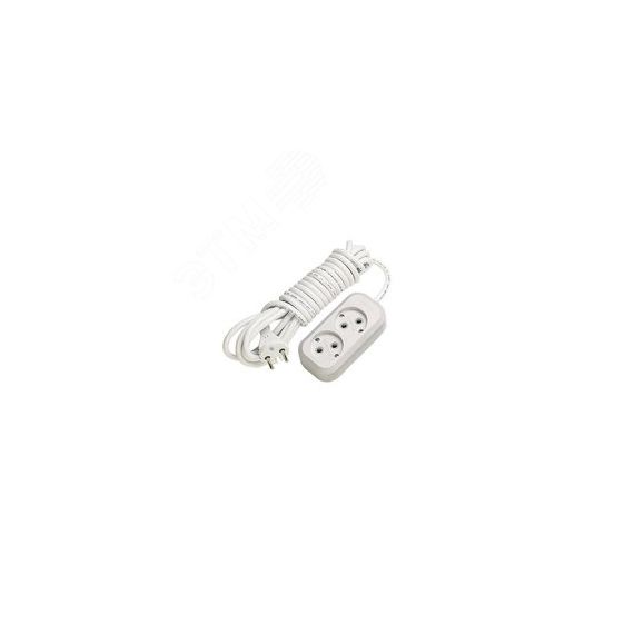 Удлинитель 2x3 м без заземления Makel MGP103