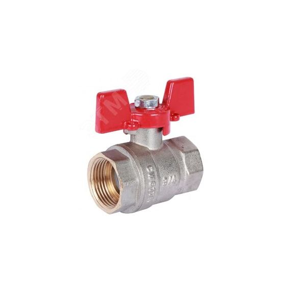 Кран шаровой 3/4 ВН/ВН, ручка бабочка Rommer RBV-0003-0110220