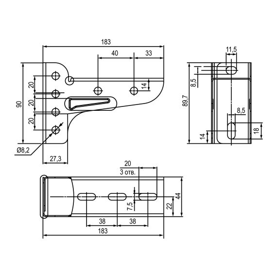 Чертеж BBN4015ZL