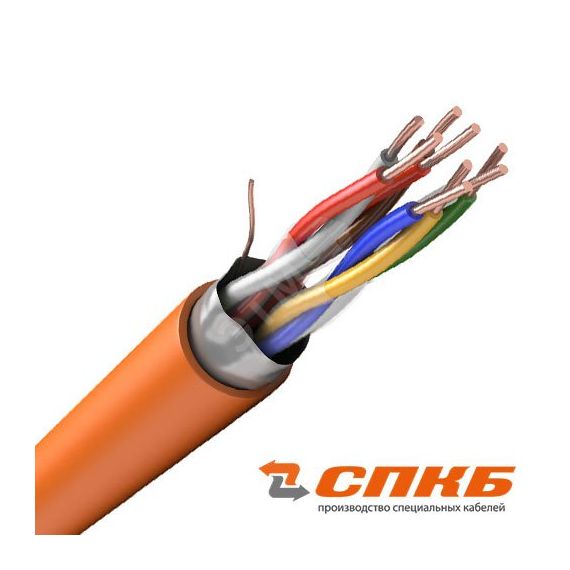 Кабель ТЕХНОКСБнг(А)-FRLS 4х2х1.13 оранжевый ТЕХНО ТЕХНОКСБнг(А)-FRLS 4х2х1,13