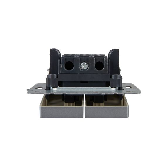 BRITE Выключатель жалюзи 10А ВС10-1-5-БрА алюминий IEK BRITE Выключатель жалюзи 10А ВС10-1-5-БрА алюминий IEK