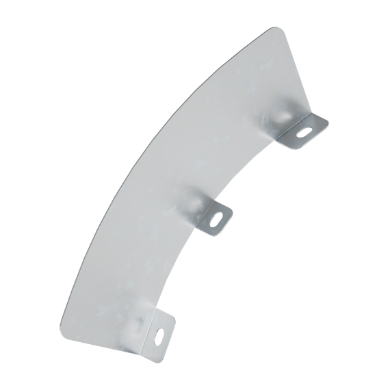 Перегородка SEP для углов CD 45 H80, в комплекте с крепежными элементами и необходимыми для монтажа, г/о