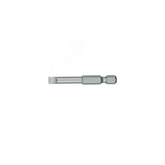 Бита шлиц SL 0.6 х 4.5 х 50 мм 1/4'' E6.3 Industrial WITTE 275112000