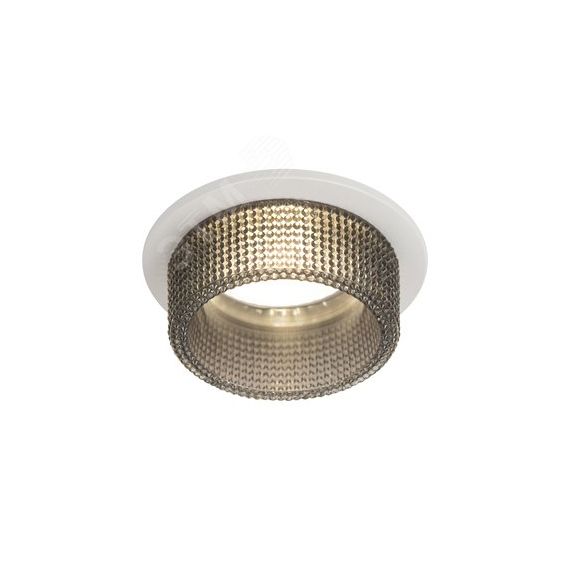 Встраиваемый светильник декоративный DK109 WH/GR MR16 GU5.3 белый серый ЭРА Б0058414