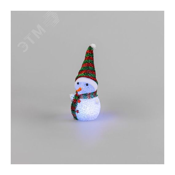 Фигура светодиодная Снеговик 17см, RGB Neon-Night 513-018