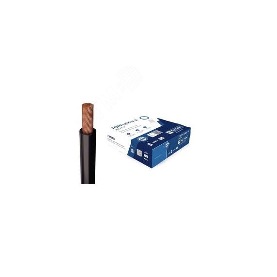 Провод силовой TOPFLEX V-K H07V-K 1х10 черный TopCable 131N010.R100