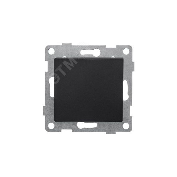 GUSI Bravo механизм выключателя 1кл. перекрестный, скрытая  установка,  10А, 250В. Цвет: графит. GUSI Electric С10В7-010