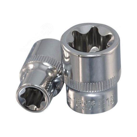 Головка торцевая глубокая 1/2''DR, внешний TORX®, E18 Ombra 112718
