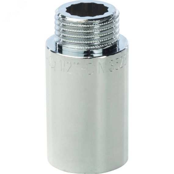 Удлинитель НВ 1/2'x40 мм, хромированный STOUT SFT-0002-001240