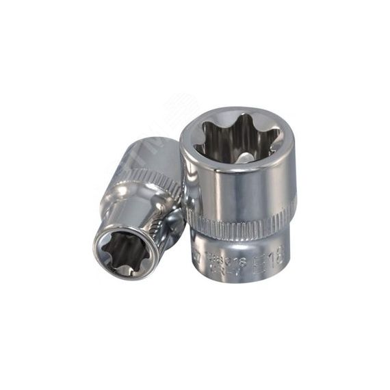 Головка торцевая глубокая 1/2''DR, внешний TORX®, E18 Ombra 112718