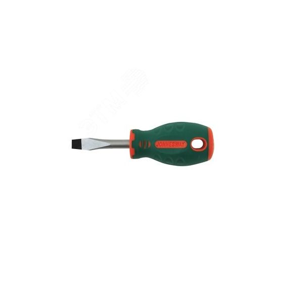 Отвертка стержневая шлицевая ANTI-SLIP GRIP, SL5.5х38 мм Jonnesway D71S538