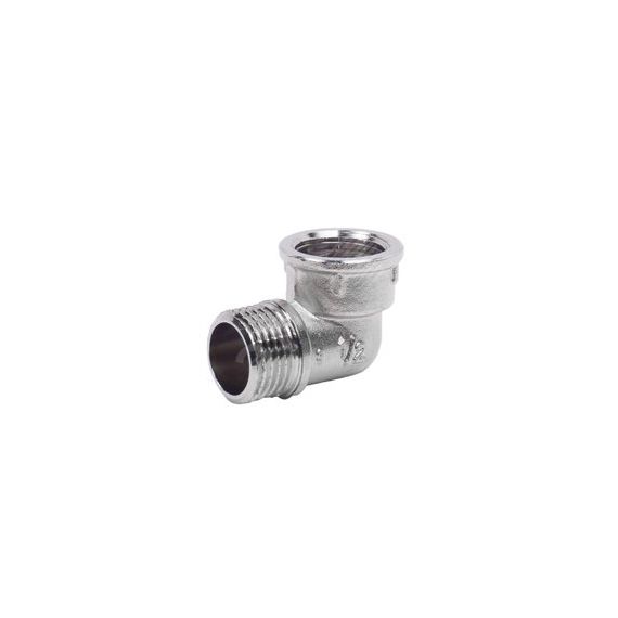 Угольник НВ 1' никелированный AQUALINK 02563