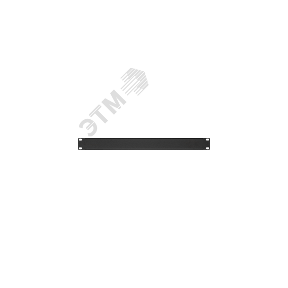 Заглушка 19д 1U черная TLK TLK-BLNK-1-BK