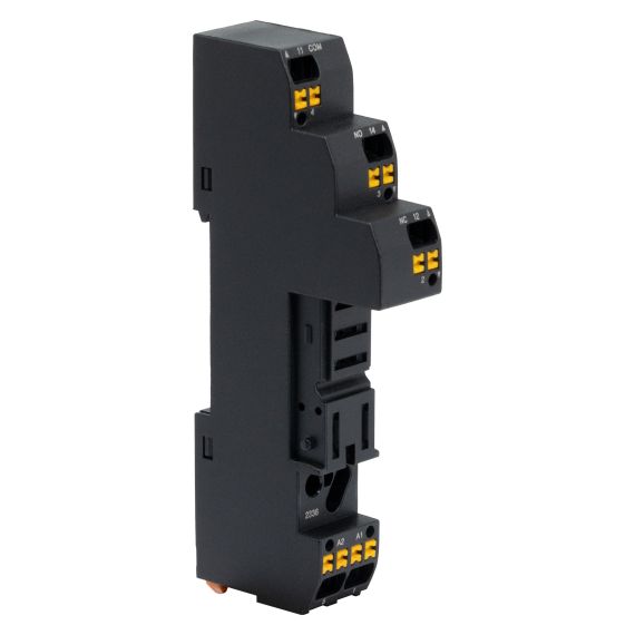 Колодка c клеммами push-in для реле на 1 группу контактов