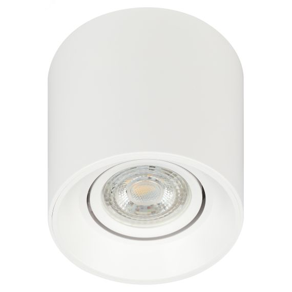 Светильник настенно-потолочный спот OL25-1 WH MR16/GU5.3, белый, поворотный лампа MR16 ( в комплект не входит) ЭРА Б0054383