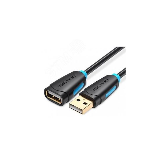 Кабель удлинитель USB 2.0 AM на AF, 3 м. Vention CBCBI