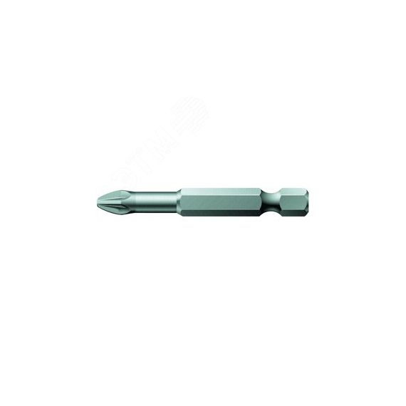 Бита торсионная 855/4 TZ PZ вязкая твердость хвостовик 1/4 E 6.3 PZ 2 x 50 мм WERA WE-060010