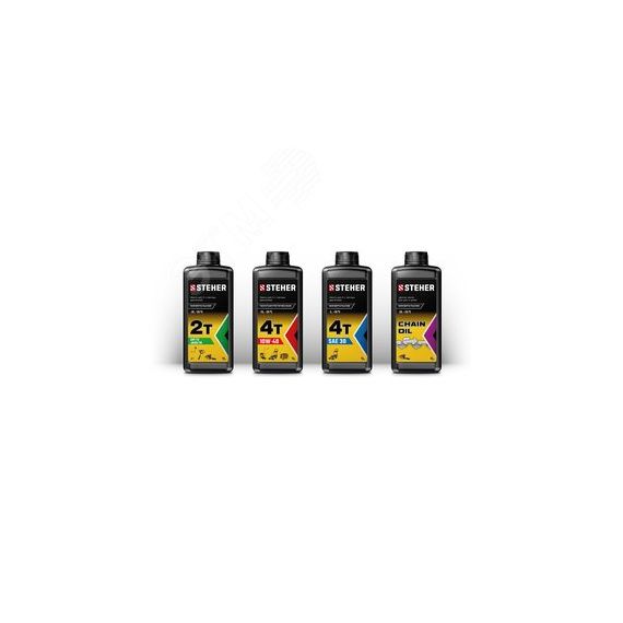 Масло минеральное 2T-M, 1 л, для 2-тактных двигателей STEHER 76001-1