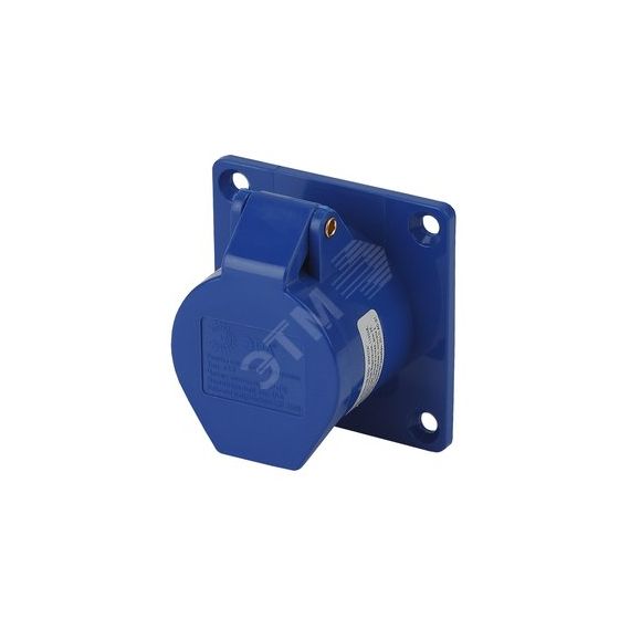 Розетка стационарная внутренняя 413 2Р+РЕ 16А 220В IP44 (20/120/1800) R(IN)-16-2P-PE-IP44 ЭРА Б0032867