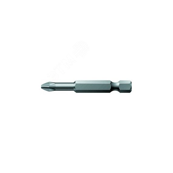 Бита торсионная 851/4 TZ PH вязкая твердость хвостовик 1/4 E 6.3 PH 3 x 50 мм WERA WE-059815