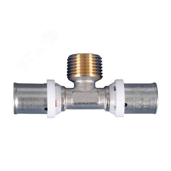 Тройник пресс 20х1/2' НР MVI PF.543.050405