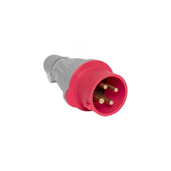 Вилка переносная 014 3Р+РЕ 16А 380В IP44 EKF PROXIMA EKF ps-014-16-380-PRO