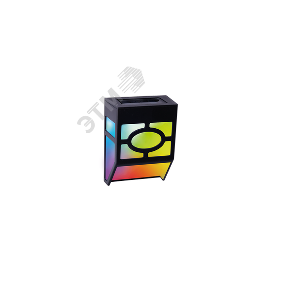 Светильник светодиодный SLR-W06 RGB с солнечной батареей настенный IP44 ФАZA 5040793