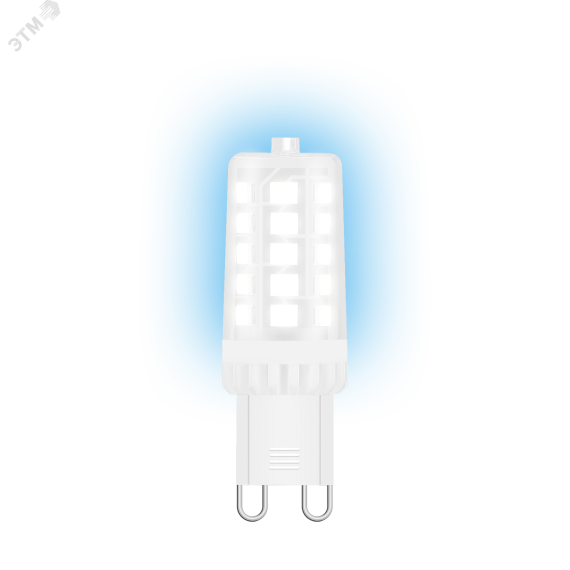 Лампа светодиодная LED 3.5 Вт 460 лм 4100К AC185-265В G9 капсула нейтральный керамическая Black Gauss 107009205