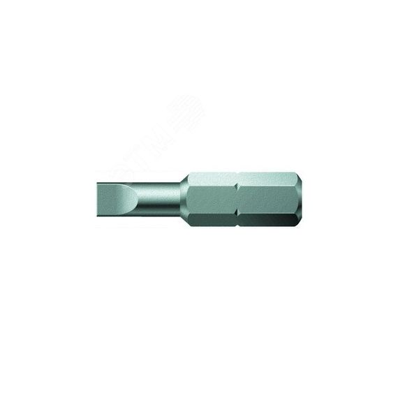 Бита шлицевая 800/1 Z SL вязкая твердость хвостовик 1/4 C 6.3 1 x 5.5 x 39 мм WERA WE-056030