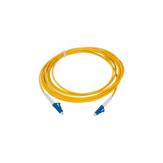 Патч-корд LC/UPC-LC/UPC 10м желтый СУПР 09-0544