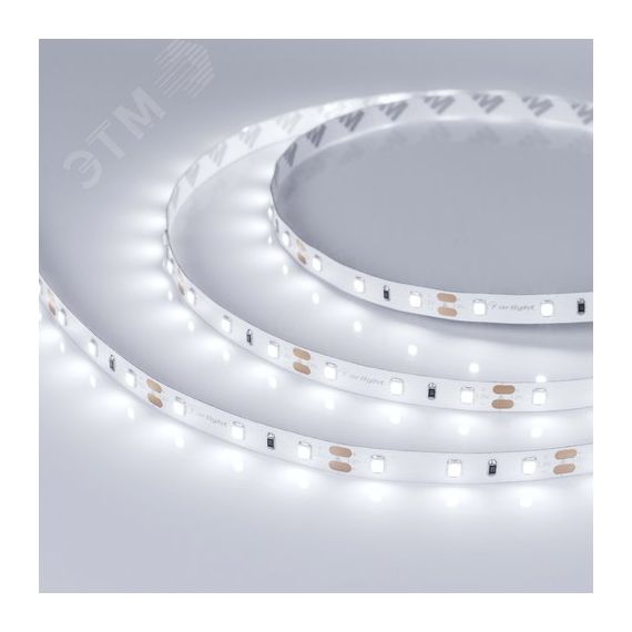 Лента RT-A60-8мм 12V White6000 (4.8 W/m, IP20, 2835, 5м) (-) Arlight 010522(2)