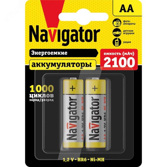 Аккумулятор NHR-2100-HR6-BP2 Navigator Group 94463