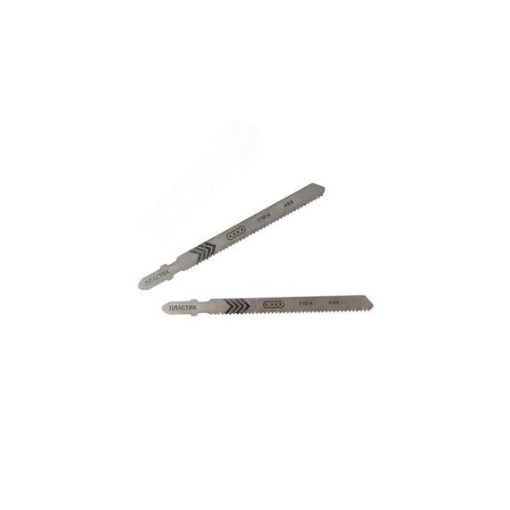 Пилка для лобзика T101A по пластику, 2шт в блистере Patriot 814010007