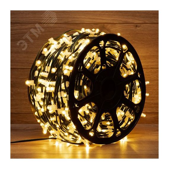 Гирлянда LED ClipLight 12V 150 мм, диоды тёплый белый Neon-Night 325-126