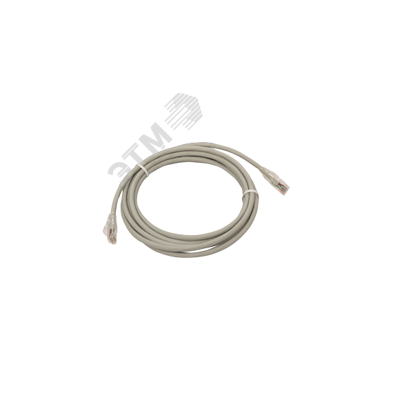 Патч-корд TERACOM PRO Cat.6 неэкранированный UTP оболочка LSZH серый (3.0м) EKF TRP-6UTP-LSH-3M-GY