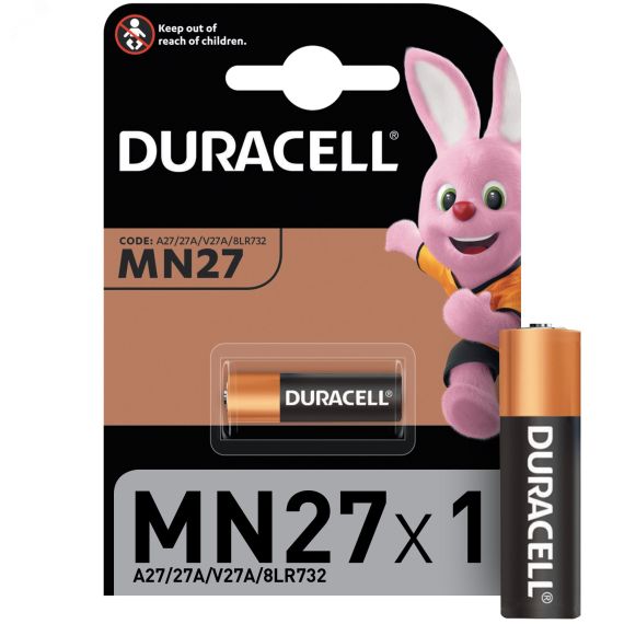 Элемент питания MN27 (10/100/9000) Duracell A0000027