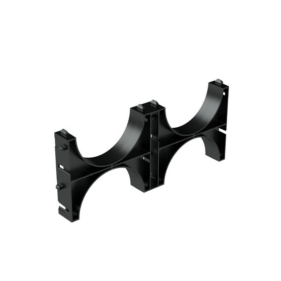 Держатель расстояния (кластер) для двустенных труб, д.125мм, двойной