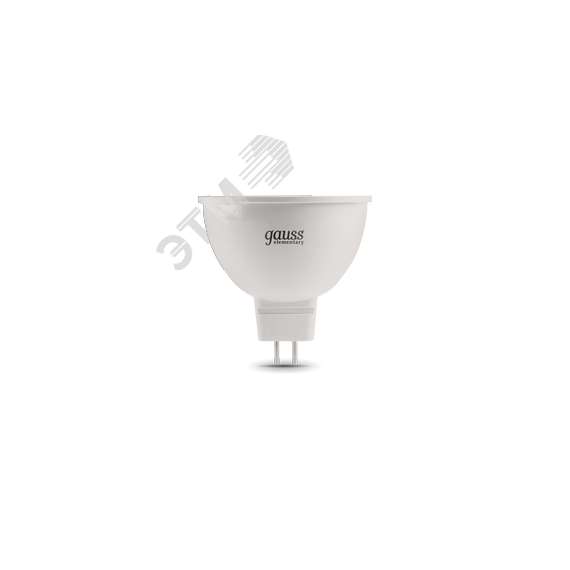 Лампа светодиодная LED 11 Вт 850 лм 3000К AC180-240В GU5.3 софит MR16 теплая Elementary Gauss 13511