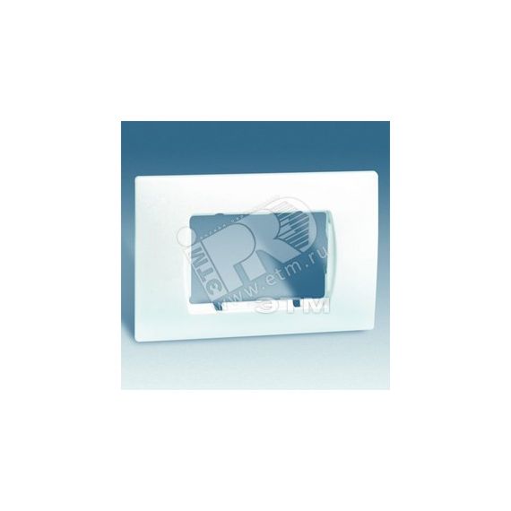 Рамка с суппортом на 2 широких или 4 узких модуля, без лапок, дюропласт, 146х85мм, сл.кость Simon 27614-62