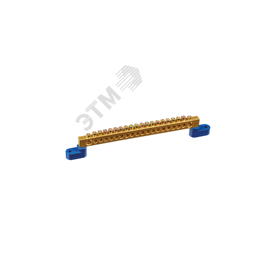Шина нулевая на двух угловых изол NBB-M812-20C2/B Navigator Group 71180