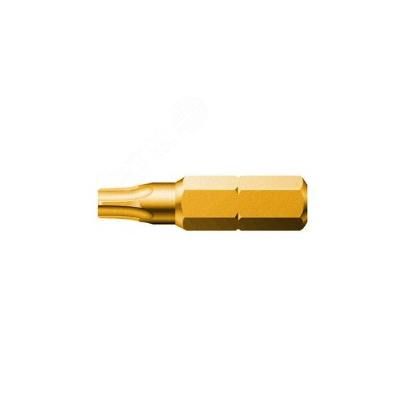 Бита 867/1 Z TORX HF c функцией фиксации крепежа вязкая твердость хвостовик 1/4 C 6.3 TX 30 x 25 мм WERA WE-066077
